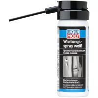 Смазка грязеотталкивающая белая Liqui Moly Wartungs-Spray weiss 0.05 л