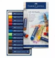 Масляная пастель FABER-CASTELL Oil Pastels, 12 цветов