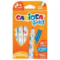 Carioca Набор фломастеров Baby (42813), черный, 6 шт