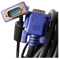 Кабель VCOM SVGA - SVGA (VVG6448), 40 м, черный