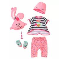Zapf Creation Комплект одежды для куклы Baby Born 824627 розовый