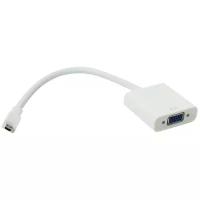 Переходник/адаптер Telecom microHDMI - VGA (TA593), 0.2 м, белый