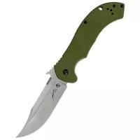 Нож складной kershaw CQC-10K оливковый