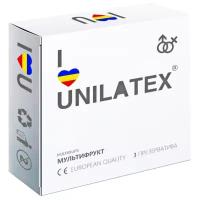 Unilatex / Презервативы Unilatex Multifruits 3 шт., фруктовые, цветные