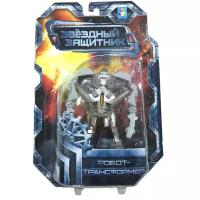 Робот-трансформер 1 TOY Звездный защитник Истребитель, серый