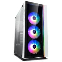 Deepcool MATREXX 55 V3 ADD-RGB WH 3F ATX, RGB ATX, RGB strip, Стекл. фронтальная и боковая панели, 3RGB fans,Без БП