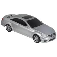 Машина р/у Mercedes CL63 AMG (на бат., свет), серебристая, 1:24