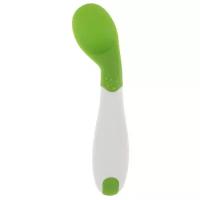 Ложка Chicco Baby's First spoon зеленый/белый