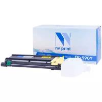 Картридж NV Print TK-590 Yellow для Kyocera, 5000 стр, желтый