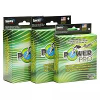 Леска плетеная POWER PRO 135м зеленая 0.19 13кг