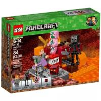 Конструктор LEGO Minecraft 21139 Бой в Подземелье, 84 дет