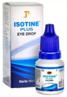 Глазные капли Айсотин Плюс (Isotine Plus Jagat Pharma), 10 мл