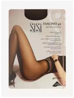 Колготки SiSi Fascino, 40 den, размер 5-MAXI, Moka