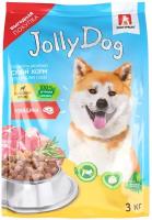 Полнорационный сухой корм для взрослых собак Jolly Dog, с говядиной 3кг