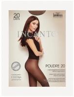 Колготки Incanto Poudre, 20 den, размер 4, бежевый, коричневый