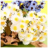 Декор флористический «Пчёлы»,12 х 9 мм, 30 шт