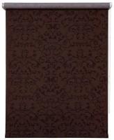 Рулонная штора Уют 8359 Дельфы, 52х175 см, темно-коричневый
