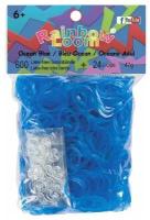 Резинки для плетения браслетов Rainbow Loom Голубой Ocean Blue (B0061)