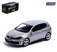 Машина металлическая VOLKSWAGEN GOLF GTI, 1:43, цвет серебро