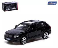 Машина металлическая BENTLEY BENTAYGA, 1к45, инерция, открываются двери, цвет черный