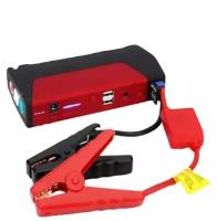 Портативное пусковое пуско-зарядное устройство для автомобиля Jump Starter 16800 mAh с переходниками для зарядки гаджетов