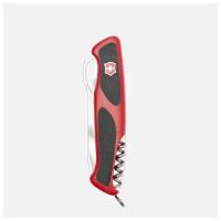 Нож Victorinox RangerGrip 61, 130 мм, 11 функций, красный с черным