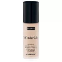 Pupa Тональный флюид Wonder Me Fluid Waterproof Foundation, 30 мл, оттенок: 025 natural beige neutral