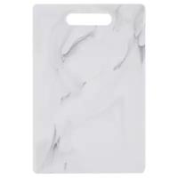 Разделочная доска Attribute Marble, 30х20 см, white