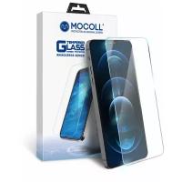 Защитное стекло MOCOLL полноразмерное 2.5D для iPhone 12 Mini 5,4' Прозрачное матовое (Серия Storm)