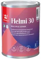 Краска акриловая Tikkurila Helmi 30 полуматовая белый 0.9 л 1.22 кг