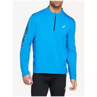 Лонгслив ASICS Icon LS 1/2 ZIP, размер XL, directoire blue/performance black