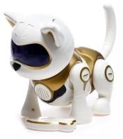 IQ BOT Робот-кошка интерактивная «Шерри», русское озвучивание, световые и звуковые эффекты, цвет золотой
