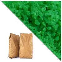 Зелёный кварцевый песок RAL6037 (pure green) 25кг