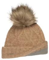 Шапка SEEBERGER арт. 18458-1 POMPOM BEANIE (песочный)