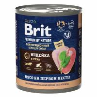 Влажный корм для собак Brit Premium by Nature 850 г