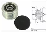 Обгонная муфта генератора INA 535032710 F-588627