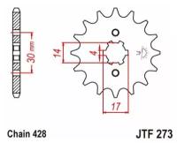 Звезда JT ведущая JTF273.16 16 зубьев