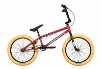 Экстремальный трюковый велосипед Stark'23 Madness BMX 4 красно-черный/кремовый