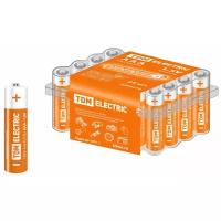 Элемент питания LR03 AAA Alkaline 1,5V BOX-24 TDM