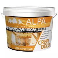 Декоративное покрытие Alpa Crepi Deco шуба, 1.5 мм