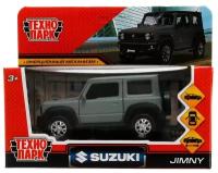 Модель Suzuki Jimny серый 11,5см Технопарк металл. инерц. открыв. двери и багажник