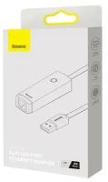 Ethernet-адаптер Baseus Hub Lite Series USB-A — RJ45 Порт LAN 100 Мбит/с Черный WKQX000001