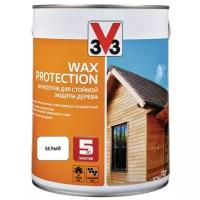 Водозащитная пропитка V33 Wax Protection, 1 кг, 0.9 л, белый