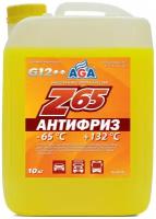 Антифриз, готовый к применению, желтый, -65С, 10 кг, G-12++, AGA044Z