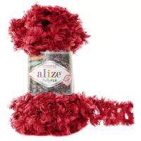 Пряжа Alize Puffy Fur, 100 % полиэстер, 100 г, 6 м, 5 шт., 6121 6 м