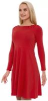Платье женское Lunarable, красный, размер 50(XL)