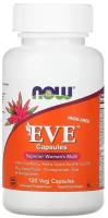 NOW Eve Women's Multi iron-free ( Ева мульти комплекс для женщин без железа) 120 капсул