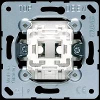 Переключатель универсальный 1-клавишный (проходной). Механизм. 10A 250V | код 506U | JUNG ( 1шт. )