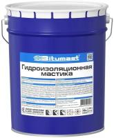 Мастика Bitumast битумная гидроизоляционная, 18кг, 21.5 л, цвет серый