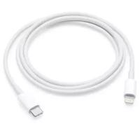 Кабель для Apple USB Type-C - Lightning, 1 м, 1 шт., белый